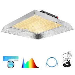 YAYZA! 2024 100W LED Grow Lampe - Vollspektrum Pflanzenlicht für Zimmerpflanzen und Gemüse mit Dimmfunktion