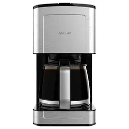 Cecotec Kaffeemaschine Coffee 56 Heat, 800W, Edelstahl, 1,3L, 12 Tassen, Automatische Abschaltung