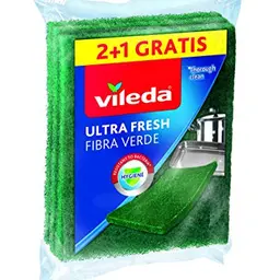Vileda Ultra Fresh Scheuerschwämme 3er Set, Grün