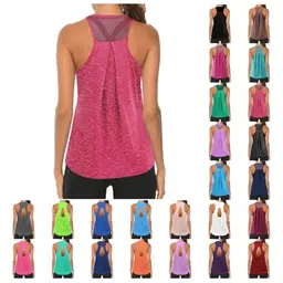 Damen Sportshirt Yoga Tank Top Ärmellos Laufshirt Fitness Activewear