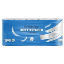 Amazon Toilettenpapier, 3-lagig, 10 Rollen, FSC-zertifiziert