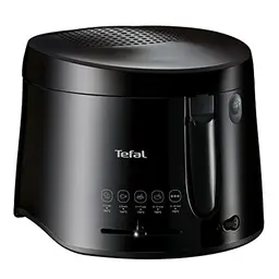 Tefal Maxi Fry Fritteuse mit Cool Wall Technologie, 1,2 kg Fassungsvermögen, einklappbarer Griff, schwarz