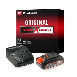 Einhell Power X-Change Starter Kit 2,5 Ah Akku und Ladegerät
