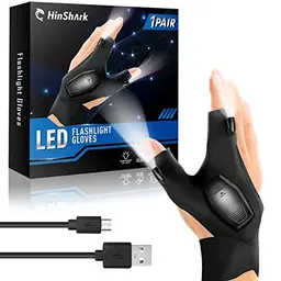 Hinshark Geschenke für Männer – Lichthandschuhe, Angelzubehör, lustige Geburtstags- und Weihnachtsgeschenke, Adventskalender-Füllung
