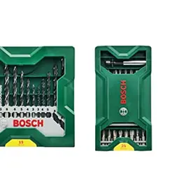 Bosch Mini-X-Line Set 25 + 15 + 1 mit Griff für Bohrmaschinen