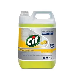 Cif Professional Allzweckreiniger Zitrus 5L – Fett- und Schmutzreiniger mit frischem Zitrusduft