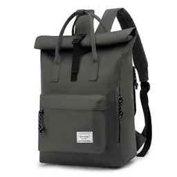 TANTOMI Laptop Rucksack 15,6 Zoll, wasserdicht, weit öffnbar, für Schule, Freizeit und Reisen