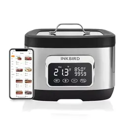 Inkbird Sous Vide Stick 3 in 1 mit Rack-Teiler, 500W, 8L Fassungsvermögen, App-Rezepte