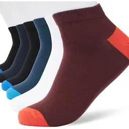 JACK & JONES Herren Socken 5er Pack - Schwarz
