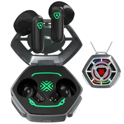 ANCwear Wireless Earbuds - Bluetooth In-Ear Kopfhörer mit 20H Playtime und individuell gestaltbarem Etui für Gamer