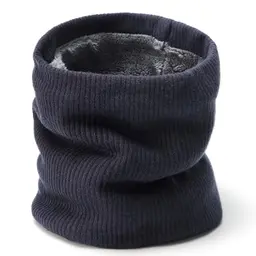 BARFULKER Winter Halsschlauch für Herren und Damen – winddichter Halswärmer und Gesichtsschal in Marineblau
