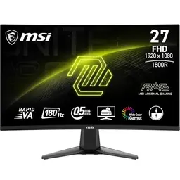 MSI MAG 27C6F 27 Zoll Curved Gaming Monitor, 180Hz, 1ms, FreeSync, HDMI & DP
