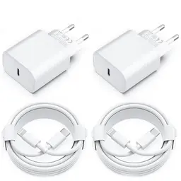 iPhone Ladekabel 25W Apple MFi Zertifiziert für iPhone 14 Pro Max, 13, 12, 11, XS, 8, 7, 6, SE, iPad - Schnellladegerät USB C