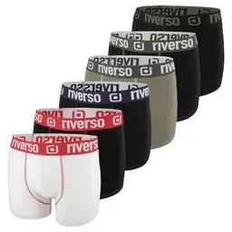 Riverso Boxershorts Herren 6er Set Unterwäsche Größe XXL Farbmix