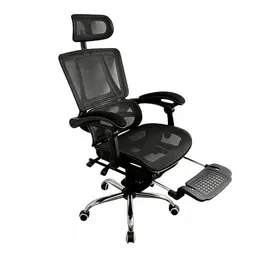 Future Warrior Ergonomischer Bürostuhl mit Lendenwirbelstütze, höhenverstellbar, Dreh- und Netzstuhl