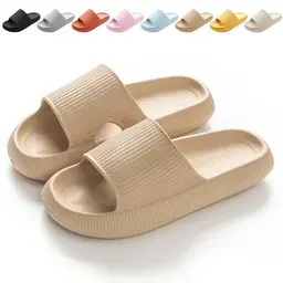 Calish Badeschuhe Cloudyzz Rutschfeste Slippers Pantoletten Flip Flops Khaki 38-39 EU