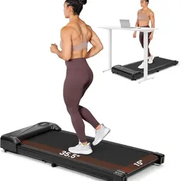 Dripex Walking Pad - Leises Mini-Laufband für Zuhause, 1-6 km/h, max. 120 kg