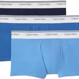 Calvin Klein Herren 3er Pack Boxershorts, Mehrfarbig, L