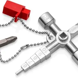 KNIPEX Profi-Key für Absperrsysteme, 89 mm