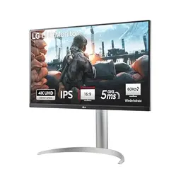 LG 27 Zoll Ultra UHD 4K Monitor 3840 x 2160 60Hz HDR10 AMD FreeSync - Weiß