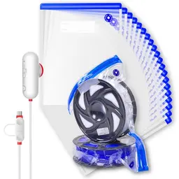 Vacbird Vakuum-Filament-Kit mit USB-Pumpe & 20 Beuteln – Schutz für Filament-Spulen (PLA/ABS/TPU)
