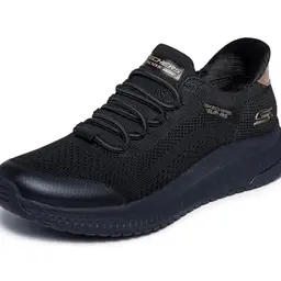 Skechers BOBS Squad 4 Damen-Sneaker, Schwarz, Größe 38
