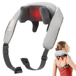 SKG Nackenmassagegerät mit 6D-Technologie für Muskelschmerzlinderung - Ideal für Zuhause und Büro, Geschenk für Herren und Damen