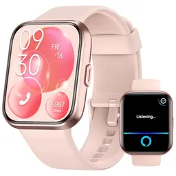 ENOMIR Smartwatch Damen, 1.8" mit Telefonfunktion und Alexa, Herzfrequenz, Schlafmonitor, 110+ Sportmodi, wasserdicht IP68 für Android/iOS