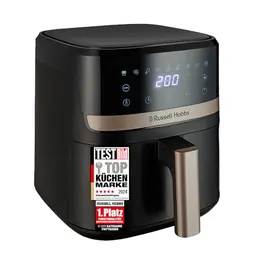 Russell Hobbs Heißluftfritteuse L 4,3L Rapid AirFryer - kompakt, leise, 9 Programme, spülmaschinenfest, TouchScreen