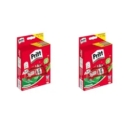 Pritt Klebestift, kindgerechter Bastelkleber für Schule & Büro, 5x43g