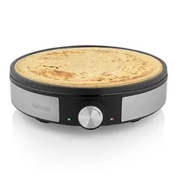 Tristar BP-2638 Crêpe-Maker 30 cm - inklusive Zubehör - Thermostat - schwarz