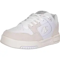 Champion Z80 Low Sneaker Schuhe in Weiß und Orange, Größe 43