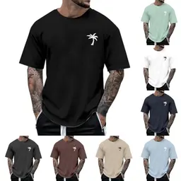 Schwarzes T-Shirt für Herren