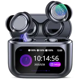 Bluetooth In Ear Kopfhörer, 48H Schlafkopfhörer, Seitenschläfer, Touchscreen