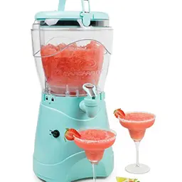 Nostalgia Slushy- und Margarita-Maschine für Zuhause - 3,7 L, einfach zu reinigen - Aqua