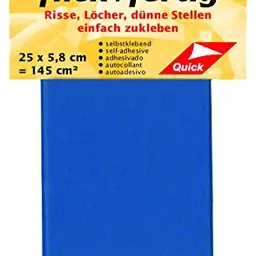 Kleiber selbstklebender Nylonflicken, kornblau (25 x 5,8 cm) - Risse und Löcher einfach reparieren