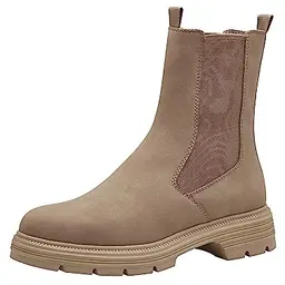 Tamaris Damen Stiefel Vegan Braun 36