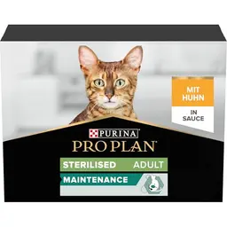 PRO PLAN Nutrisavour Sterilisiertes Nassfutter für Katzen, 4er Pack (4 x 85 g)