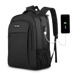 MoFut Herren Rucksack 15,6 Zoll - Verstellbare Schnalle, Gepäckgurt & Mehrere Taschen