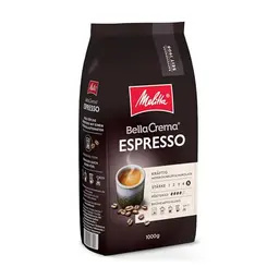 Melitta BellaCrema Espresso Kaffeebohnen 1kg, kräftige Röstung, ideal für Kaffee-Vollautomaten