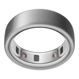 Oura Ring 4 - Gebürstetes Silber - Größe 9 - Smart Ring mit Schlaftracking und Fitnessfunktion