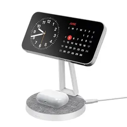 XLayer MagFix Pro 2-in-1 Ladestation für Apple Wireless Charger - Kompatibel mit iPhone 16/15/14/13/12/11 Pro Max und AirPods