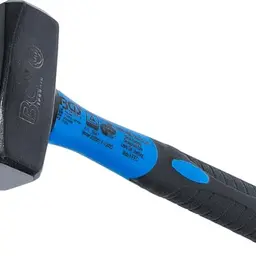 BGS 3847 Fäustel 1000 g Fiberglasstiel geschmiedeter Kopf