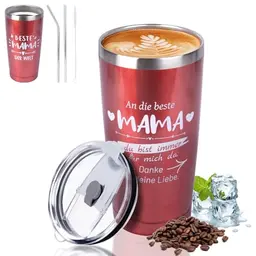 Belillpipi Weihnachtsgeschenke für Mama - Lustige Geschenkideen für Geburtstag, Weihnachten, Muttertag, 20 oz Thermobecher