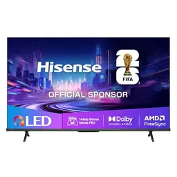 Hisense 50E7Q PRO 50 Zoll 4K UHD QLED Smart TV mit Game Mode, AI HDR Upscaler, Dolby Vision IQ & Atmos, Sprachsteuerung