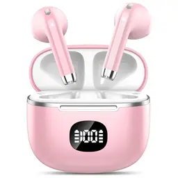 Kabellose Bluetooth Kopfhörer mit 50 Std Akku, Noise Cancelling, tiefem Bass, IP7 wasserdicht, USB-C