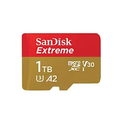 SanDisk Extreme microSDXC 1 TB Speicherkarte + Adapter für Smartphones, Actionkameras und Drohnen
