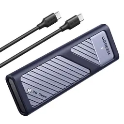 UGREEN NVMe SATA SSD Gehäuse USB C 3.2 Gen 2x2 mit C-C Kabel