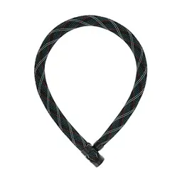 ABUS IVERA Chain 7210 – Flexibles Fahrradschloss – Sicherheitslevel 8 – 85 cm – Grau