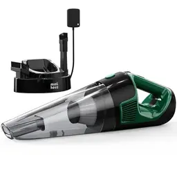 Minthouz Handstaubsauger Akku 9000PA, 120W, tragbar für Auto, Haushalt & Büro, mit LED-Licht und 30 Min Laufzeit